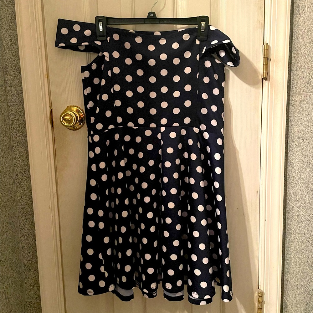 Off-shoulder dress